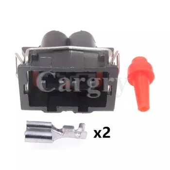 1 компл. 2P 15363600 357951772 357 951 772 автомобильный клаксон вилка для VW автомобильный водонепроницаемый провод соединитель
