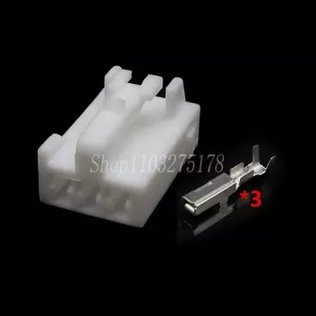 1 компл., 3 контакта 7282-1030 6520-0577 Sumitomo, автомобильный жгут проводов, гнездо MG641035, электрический пластиковый кабельный соединитель