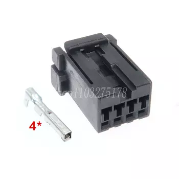 1 компл. 4 контакта 174967-2 174966-2 Автомобильный проводной кабель Электрический разъем пластиковый корпус гнездо