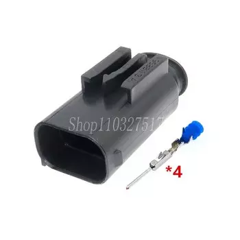 1 компл., 4 контакта, 1-967640-1 8E0 971 934 968399-1 Стандартная автомобильная проводка, разъем для камеры заднего вида