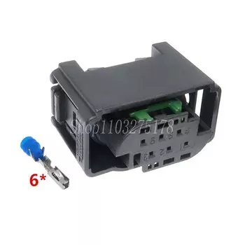 1 компл. 6 контактов 1-967678-1 миниатюрный Автомобильный датчик дроссельной заслонки Электрический разъем пластиковый корпус водонепроницаемый разъем