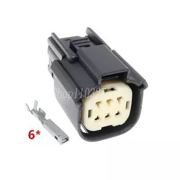 1 компл. 6 контактов 33472-0601 33482-0601 Автомобильная фара разъем автомобильный водонепроницаемый пластиковый корпус разъем для Ford Mondeo