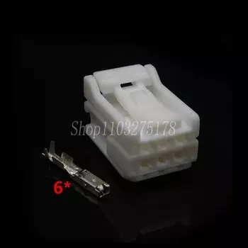 1 компл. 6 контактов 6098-7383 6098-7384 6098-7379 автомобильный маленький проводной разъем, автомобильная электрическая розетка