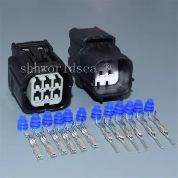 1 компл. 6 контактов 6188-4908 6189-7040 040 Автомобильный сенсорный разъем, водонепроницаемая автомобильная электрическая розетка для Honda Acura Air, топливное соотношение