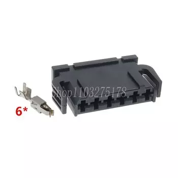 1 компл. 6 контактов 893971636 893971996 Автомобильный Кабель заднего света штекер гнездо для VW Passat B5 893 971 636 автозапчасти 893 971 996