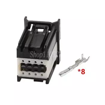 1 компл., 8-контактный 34729-0080 автомобильный жгут проводов, электрический разъем, мужской или женский, автомобильные аксессуары для электроники