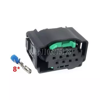 1 компл. 8 контактов 4F0972708 1-1534229-1 Автомобильный радар Проводная розетка для Audi VW BMW Benz 1-929342-1 1 1-1418552-1 2-1534229-2 2-1534229-1
