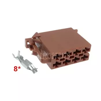 1 компл. 8 контактов 962189-1 962191-1 106455-4 штекер гнездо TE Средний разъем авто ISO радиосигнал CD разъем для Toyota Lexus
