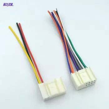1 компл. Автомобильный ISO радио жгут проводов аудио кабель питания адаптер Разъем для K2/K3/K5/Sportage Hyundai IX35/Tucson ISO CD костюм