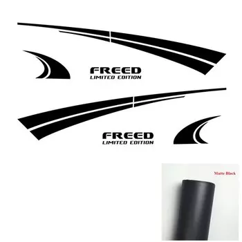 1 компл. Спортивные полосы на дверь автомобиля для-Honda свободный Спайк гоночный Стайлинг виниловые наклейки украшение для кузова автомобиля Наклейка внешние аксессуары