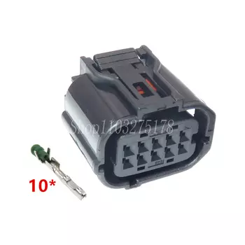 1 комплект 10 контактов 6188-0696 6189-1134 90980-12380 Автомобильный датчик расстояния радар проводной разъем для Toyota автомобильный водонепроницаемый разъем