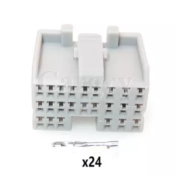 1 комплект 24P 316372-6 автомобильный двигатель коробка передач ЭБУ разъем для Ford Mondeo Автомобильный мужской женский стыковочный разъем