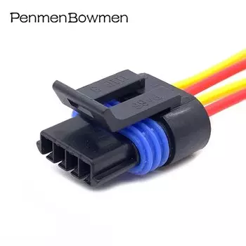 1 комплект 2, 3, 4-контактная автоматическая кислородная розетка O2 12162190 Датчик давления на впуске автомобиля, разъемы электрического кабеля, вилка жгута проводов 12162261