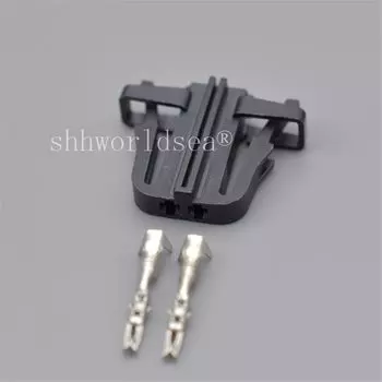 1 комплект, 2 контакта, 1,5 мм, 3B0972712 1j0972. разъем для освещения номерного знака двери, подсветильник ение освещения багажника, s-сигнал, сенсорный штекер для VW Audi Skoda