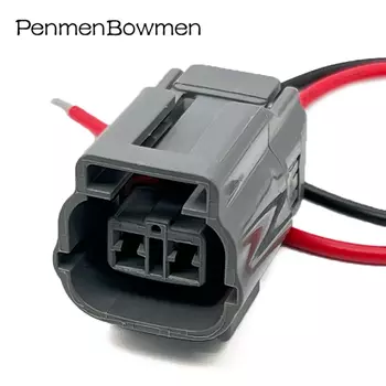 1 комплект, 2-контактный 6189-0640, автомобильный распределительный вал, разъемы для электрического кабеля, женский жгут проводов, пластиковый корпус для Mazda