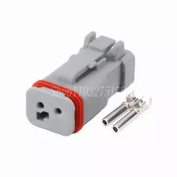 1 комплект, 2-контактный DT06-2S-E003, автомобильная вилка, автоматический водонепроницаемый разъем, автомобильная розетка жгута проводов для Mazda