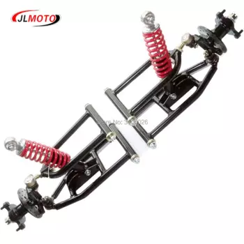 1 комплект 340 мм подвеска 250 мм амортизирующая качалка, а-образный рычаг, костяшки шпинделя с 110 мм Тормозным Диском, 3 шпильки, ступица колеса, подходит для багги, велосипеда UTV