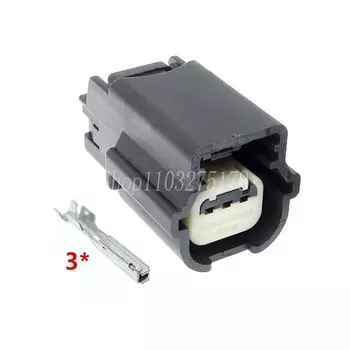 1 комплект, 3-контактный 31404-3110 34975-3100 автомобильный реверсивный радар, водонепроницаемая вилка, слот для переключателя кондиционера, проволочная розетка для Ford Buick