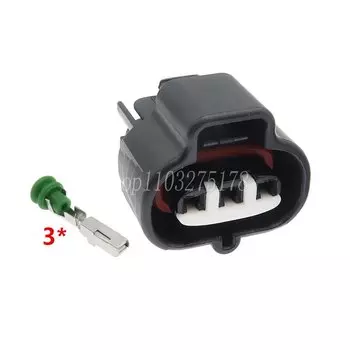 1 комплект 3-контактный разъем автомобильного датчика Воздухозабора 6189-0099 для Carola 90980-10845 90980-10841 автомобильный водонепроницаемый разъем