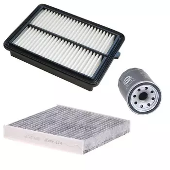 1 комплект (3 шт.) салонный воздушный масляный фильтр для HONDA (GAC) CRIDER FS 1,0 T(180) TURBO 2018- 172206P7H01 15400PLMA01 80292TG0Q01 15400PLC004