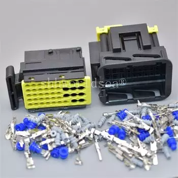 1 комплект 42 контакта 936421 -2 936429 -2 Электрический автомобильный разъем, автомобильные женские и мужские водонепроницаемые герметичные розетки