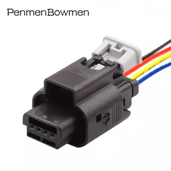 1 комплект 4-контактный 1801823 -1 разъемы электрического кабеля задней камеры автомобиля, женский жгут проводов для Renault Megan 2236398 -1 13422