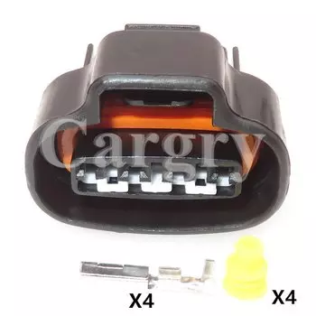 1 комплект 4P 90980-11150 6189-0565 автомобильный водонепроницаемый разъем в пластиковом корпусе Автомобильный датчик кислорода Электрический проводной кабель гнездо для Toyota