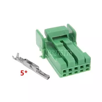 1 комплект, 5 контактов, стандартный трос, розетка, автомобильный трос, соединитель