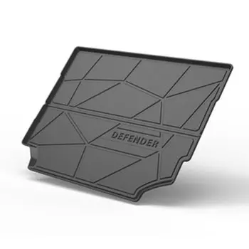 1 комплект автомобильного коврика в багажник для Land Rover Defender 110 2022 2023 2021 2020, подкладка багажника, противоскользящий напольный коврик, аксессуары