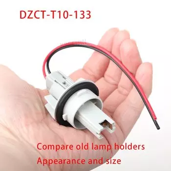 1 комплект автомобильных фонарей T10 W5W, держатель лампы для Mitsubishi Pajero V73 V77, аксессуары для разъемов