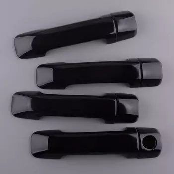 1 комплект, декоративная накладка на внешнюю дверную ручку, подходит для Toyota Tundra Sequoia 2008-2012 2013 2014 2015 2016 2017 2018 2019 2020 2021