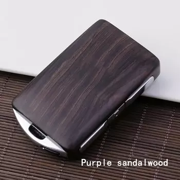 1 комплект DIY Keyless Entry Remote Control Refit Real Деревянный корпус автомобильного ключа для Volvo S90 S60 XC40 V60 V90 XC60 XC90 Чехол для автомобильного ключа