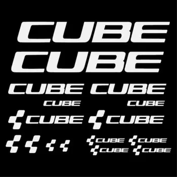 1 комплект DIY светоотражающие велосипедные наклейки для горного велосипеда, дорожные велосипедные наклейки для CUBE KIT PEGATINAS