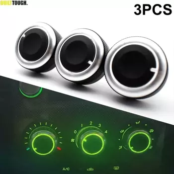 1 комплект для Mazda 5 CX-7 2006-2009, переключатель тепла, кондиционирования автомобиля, ручки кондиционера кондиционер, поворотная ручка, автомобильные аксессуары, Стайлинг