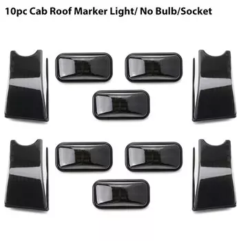 1 комплект дымчатых линз, комплект корпусов переднего и заднего габаритного фонаря на крыше автомобиля для Hummer H2. 2003-2009 годов. Для Hummer H2 SUT 2005-2009 гг.