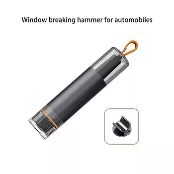1 комплект Emengency Rescuse Hammer, автоматический безопасный молоток, стеклобой, резак для ремней безопасности, высокая твердость, спасательный инструмент из вольфрамовой стали