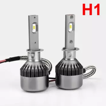 1 комплект H1 H4 H7 H11 9005 9006 60 Вт 9012 лм 5D светодиодный ная фара супер тонкие Конверсионные Комплекты флип-чипы все-в-одном чистый белый 6000K