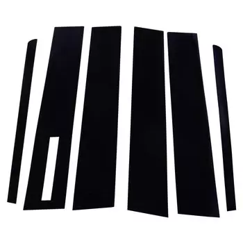 1 комплект, накладки на стойки автомобильных дверей и окон, подходят для Ford Explorer Mercury Mountaineer Lincoln 2002 2003 2004 2005 2006-2010