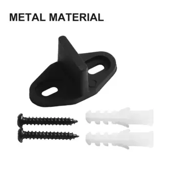 1 комплект, направляющая для пола раздвижной двери сарая, регулируемый стопорный ролик для нижней вешалки для раздвижной двери, аксессуары, мебельная фурнитура