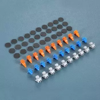 1 комплект обшивки передней двери автомобиля, заклепки, крепеж, зажимы, фиксатор для Toyota Prado 120 серии 5 дверей 4Runner/FJ Cruiser Highlander