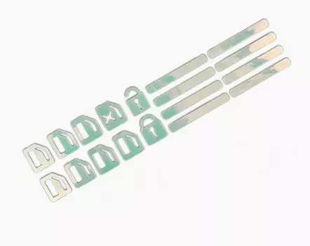 1 комплект, панель управления окон автомобиля, светящиеся наклейки, переключатель подъема двери, окна, украшение, наклейка для салона автомобиля, автоаксессуары