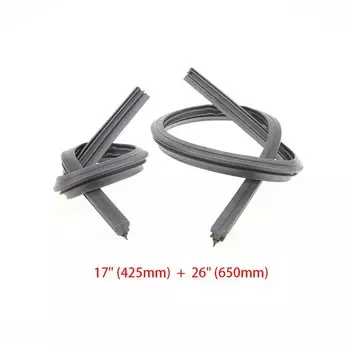 1 комплект передних щеток стеклоочистителя, наполнитель, резиновая полоса для Nissan X Trail T32 2013 2014 2015 2016 2017 2018 2019, замена автомобильных дворников