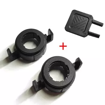 1 комплект светодиодных адаптеров ABS H7 для Peugeot 2008 3008 508 Citroen C5 DS5 DS6, цоколь лампы фары