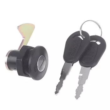 1 комплект замков на багажник электромобиля скутера, 2 ключа + 1 замок