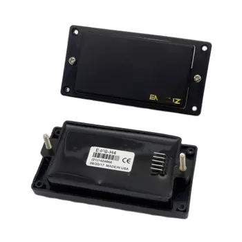 1 комплект звукоснимателей для электрогитары Humbucking, активный звукосниматель, хамбакер, аккумулятор 9 В, черные профессиональные детали для гитары