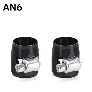 1 лот = 2 шт. хомут для шланга AN4 AN6 AN8 AN10 AN12 зажим для топливной трубки масляная водопроводная трубка фитинги для шланга финишные хомуты шестигранные финишники