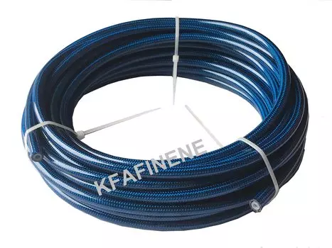 1 м AN3 мотоцикл автомобильный 1/8 "316 проволока из нержавеющей стали в оплетке с полиуретановым покрытием тормозной шланг из ПТФЭ линия топливного шланга