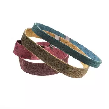 1 нетканый нейлоновый песочный пояс, очень толстый до тонкой волокнистой песчаной ленты