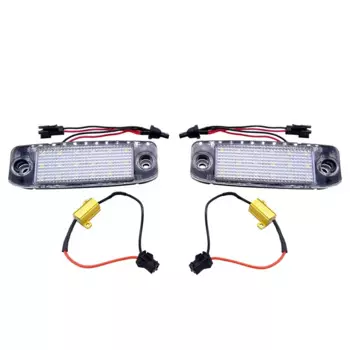 1 пара 12 В 3 Вт светодиодный номерной знак освещение номерной знак лампа светильник s подходит для KIA Carens / Ceed / Rondo