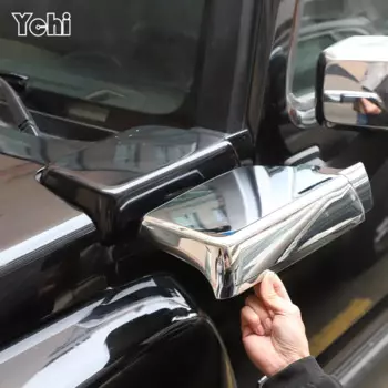 1 пара, хромированные крышки для вентиляционного отверстия воздуха из АБС-пластика